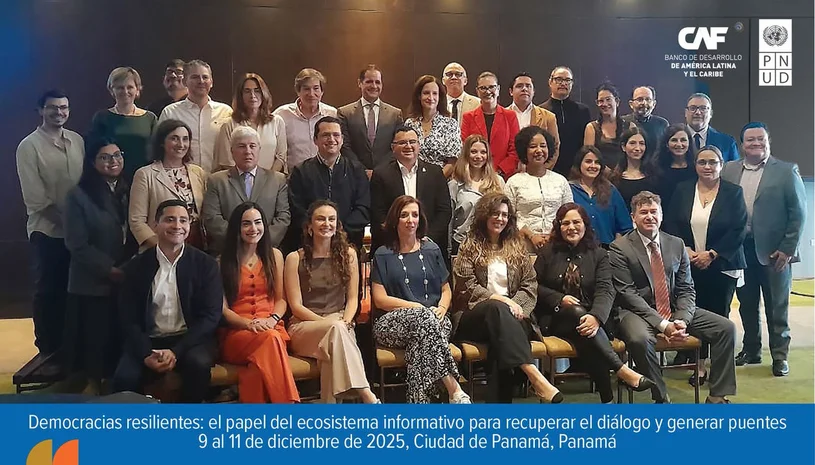 CAF PNUD Democracias Resilientes Ecosistemas Informativos