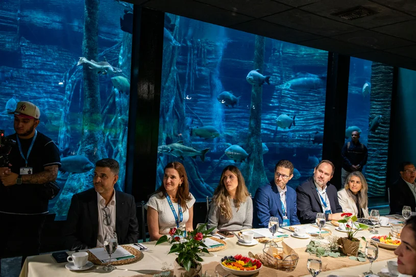 Desayuno Climate Week Medellin CAF Humboldt