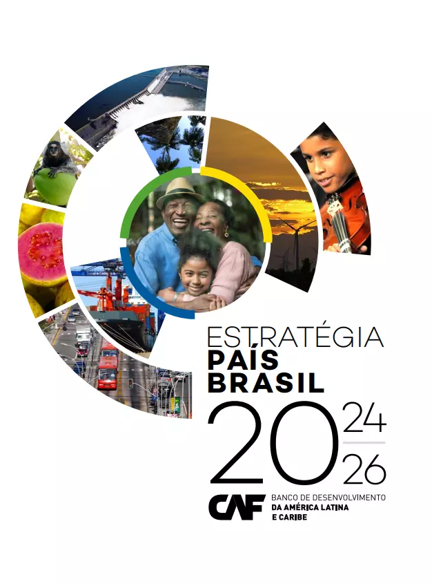 Portada Estrategia País CAF Brasil 2024-2026