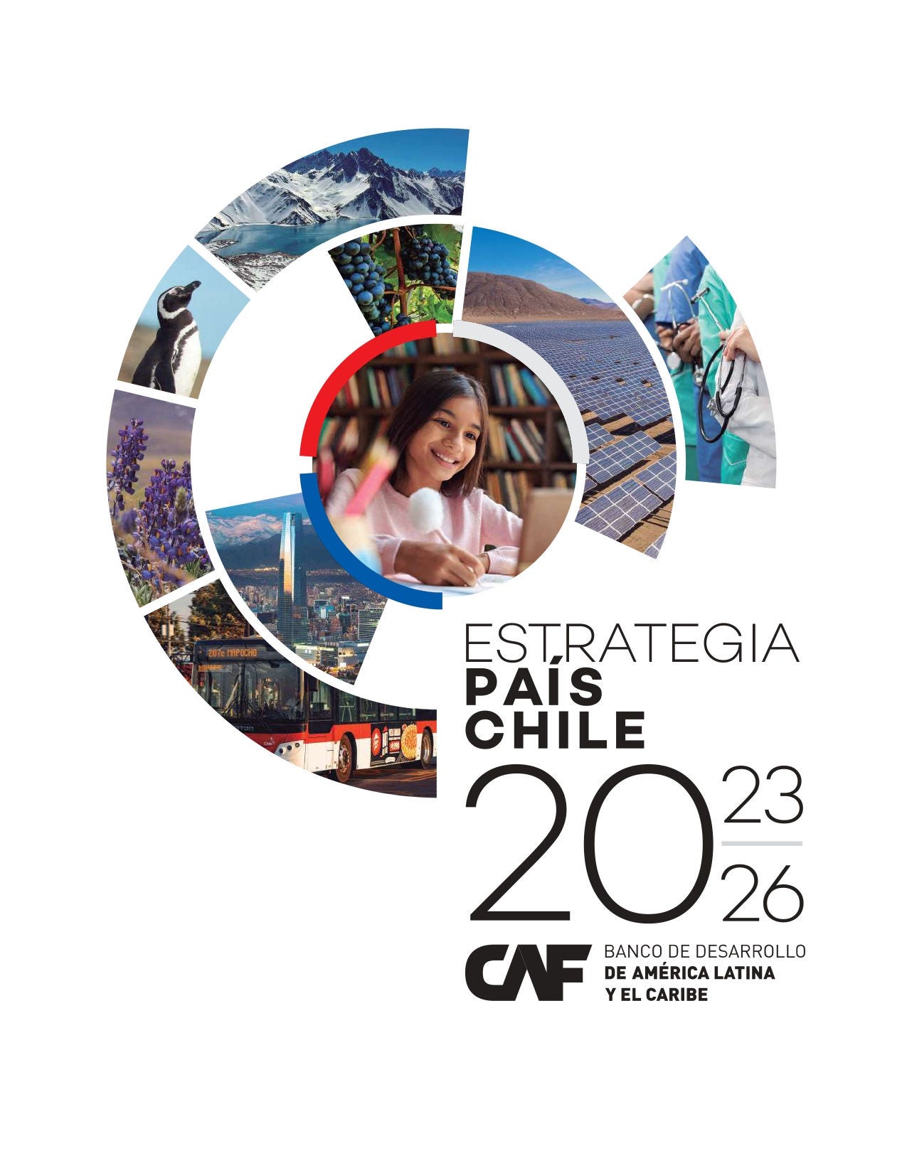 Portada del documento de estrategia para Chile
