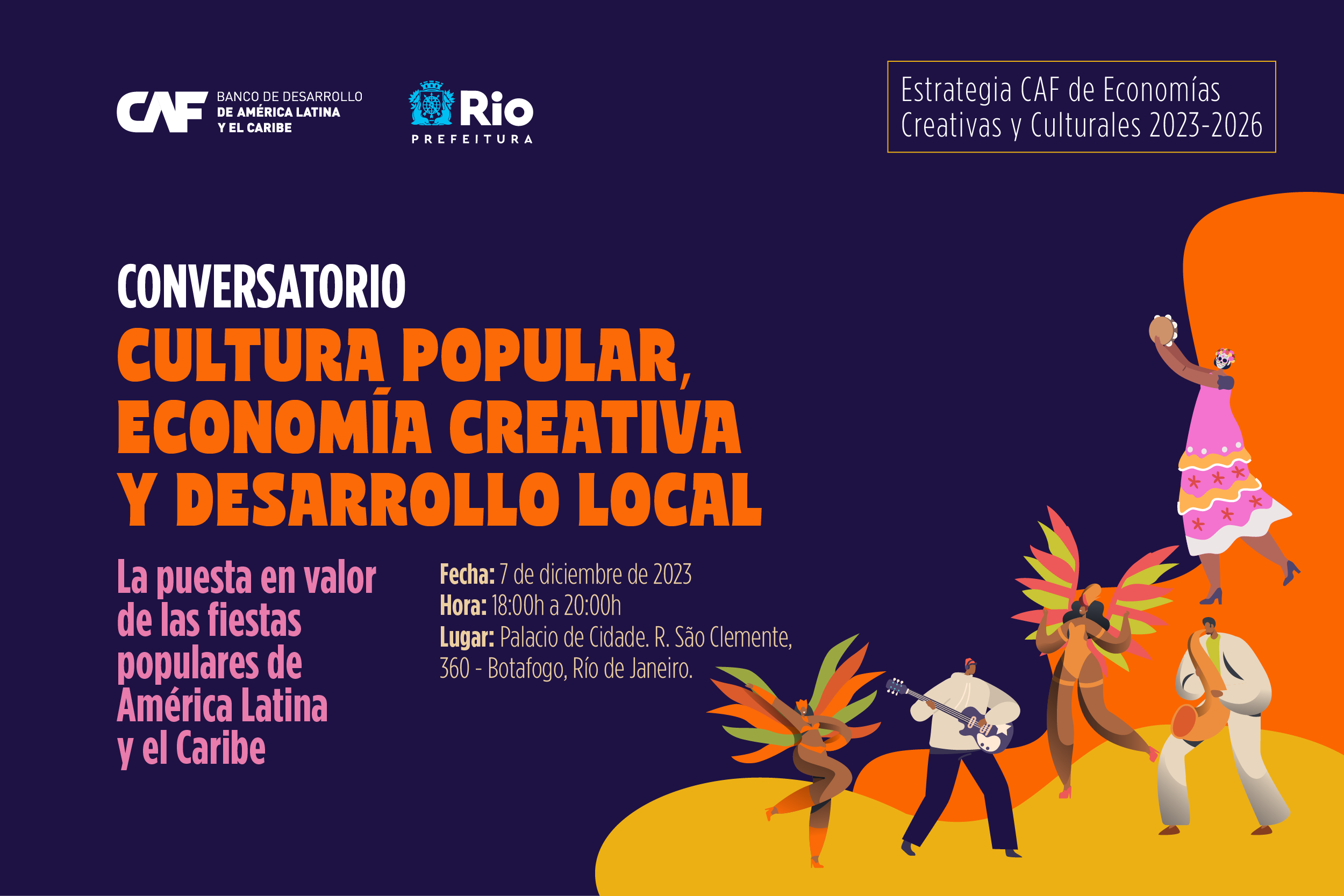 PRESENCIAL | Cultura popular, economía creativa y desarrollo local