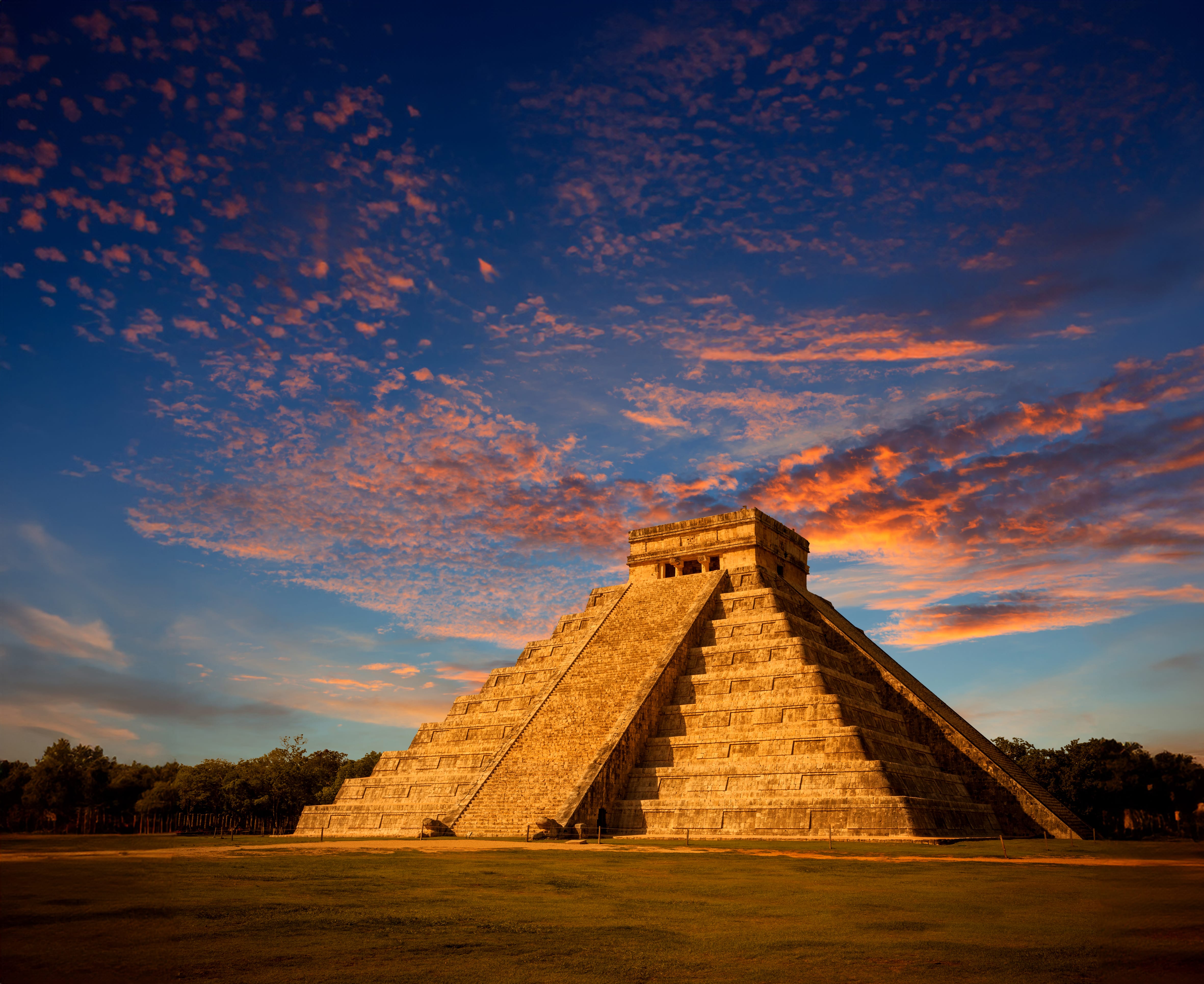 Most famous landmark of Yucatan and iconic symbol of Mexico. Kukulkan is the name of a Maya snake deity that also serves to designate historical persons